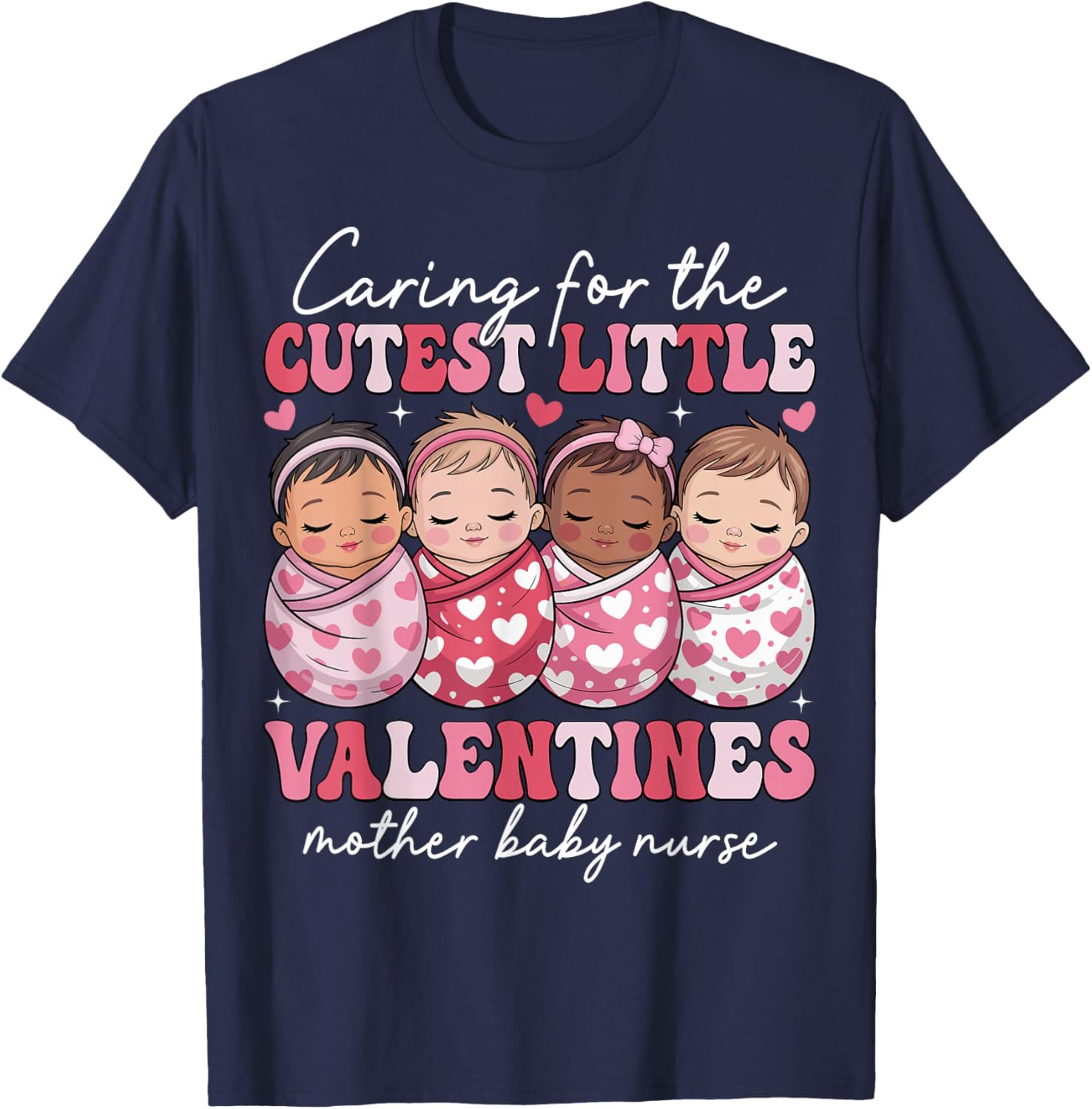 Mother Baby Nurse T-Shirt - T-Shirt | Navy
