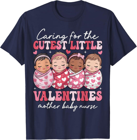 Mother Baby Nurse T-Shirt - T-Shirt | Navy