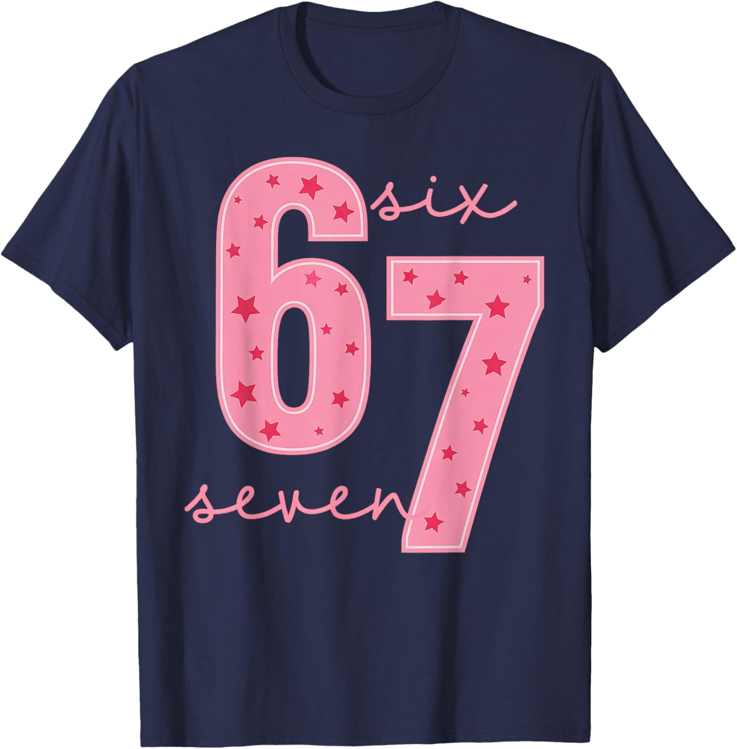 67 Meme T-Shirt - T-Shirt | Navy