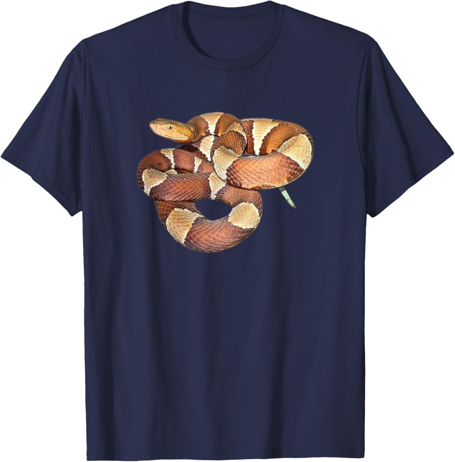 Broad-Banded Copperhead T-Shirt - T-Shirt | Navy