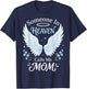 Someone in Heaven Calls Me Mom T-Shirt - T-Shirt | Navy