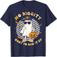 Halloween Ghost No Diggity Bout to Bag it Up Toddler Kids T-Shirt - T-Shirt | Navy