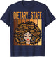 Dietary Staff Powerful Black History Month Black Pride T-Shirt - T-Shirt | Navy
