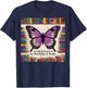 Books Nerds Butterfly Party Favors Purple Butterfly T-Shirt - T-Shirt | Navy