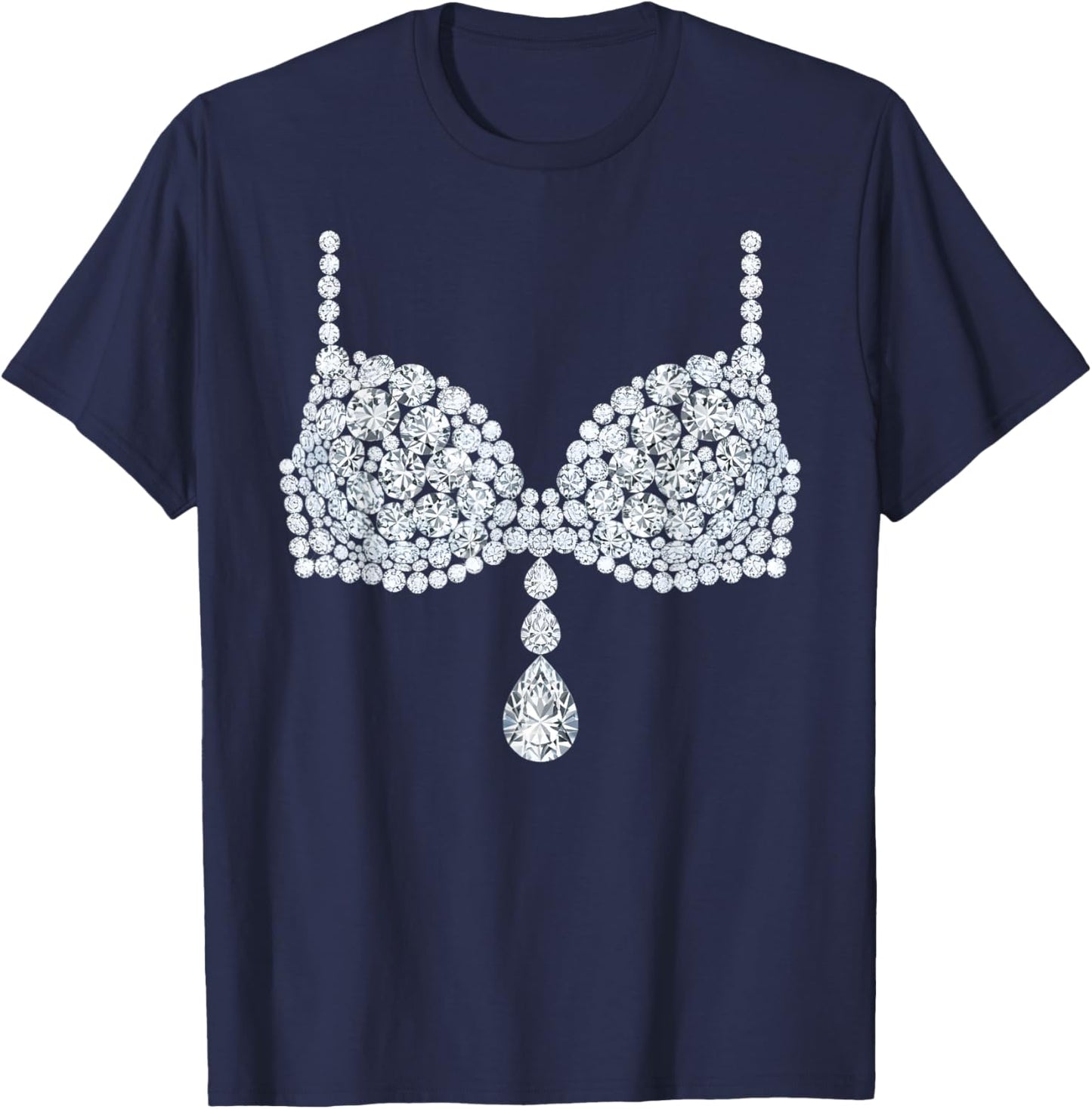 Halloween Costume Show Girl Women T-Shirt - T-Shirt | Navy
