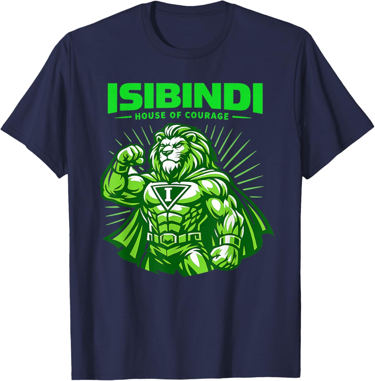 Isibindi House of Courage Spirit Team T-Shirt - T-Shirt | Navy