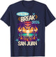 San Juan 2026 Family Spring Break Caribbean Island Vacation T-Shirt - T-Shirt | Navy