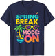 Cool Spring Break Mode On Tropical Vibes T-Shirt - T-Shirt | Navy
