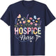Hospice Nurse Palliative Terminal Care Registered Nursing T-Shirt - T-Shirt | Navy