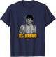 Maradona El Diego Argentina T-Shirt - T-Shirt | Navy