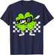 Boys St Patricks Day Toddler Lucky Dabbing Shamrock Clover T-Shirt - T-Shirt | Navy
