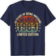 March Birthday Est 1983 Limited Edition Vintage 43rd T-Shirt - T-Shirt | Navy