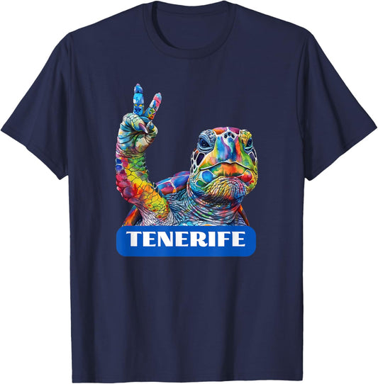 Spain Canary Islands Tenerife T-Shirt - T-Shirt | Navy