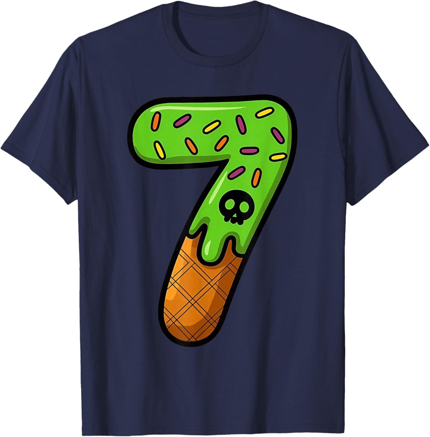 Couple Halloween Costume Duo Halloween Costume 6 7 Rizz T-Shirt - T-Shirt | Navy