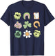 Behavior Analyst St Patty's Day Shamrock ABA RBT Therapist T-Shirt - T-Shirt | Navy