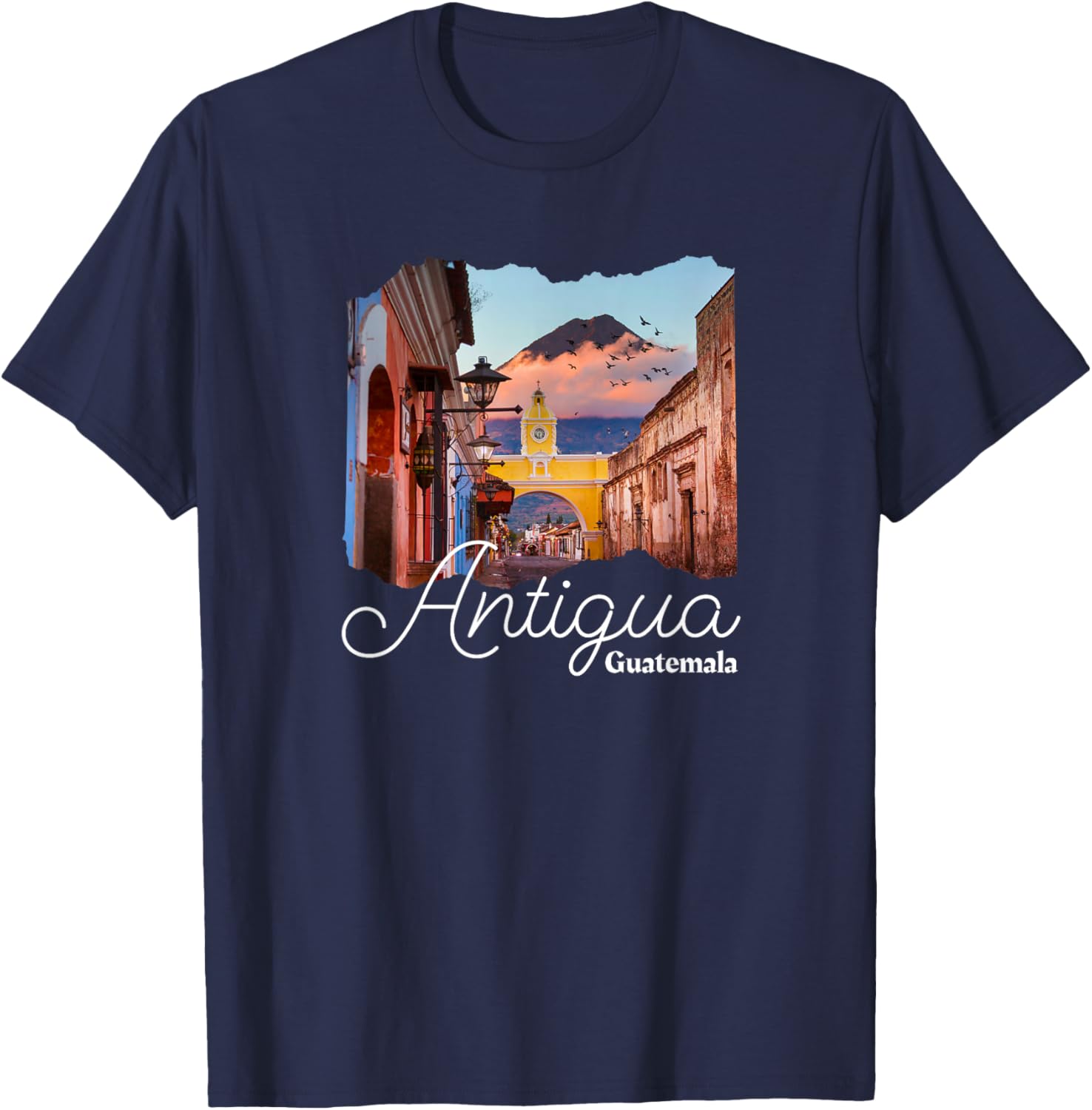 Guatemala Antigua T-Shirt - T-Shirt | Navy