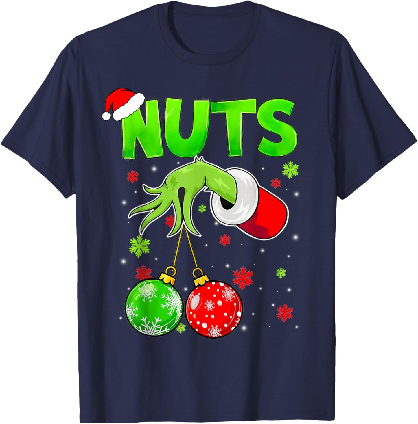 Chest Nuts Matching Chestnuts Xmas Christmas Couples Men T-Shirt - T-Shirt | Navy