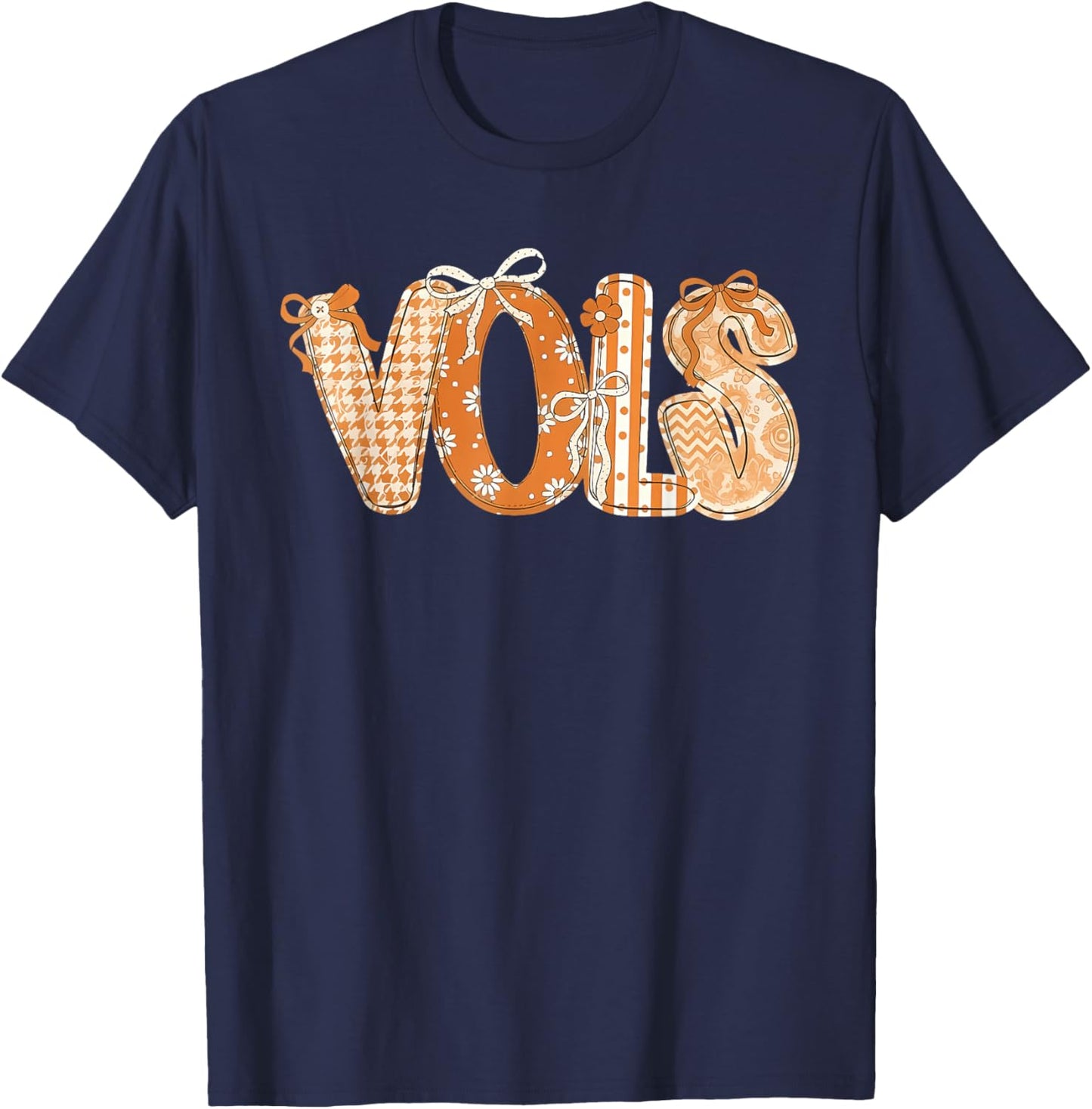 Vintage Classic 90's Vols T-Shirt - T-Shirt | Navy