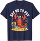 Funny Lobster Design Women Kids Animal Lobster Lover T-Shirt - T-Shirt | Navy