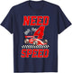 Need Four Speed Racing Car Flag 4th Birthday Boy 4 Year Old T-Shirt - T-Shirt | Navy