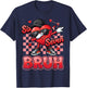 Six Seven Bruh 67 Funny Heart Dab Valentines Day for Boys T-Shirt - T-Shirt | Navy