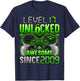 Level 17 Unlocked 17 Year Old Gifts Boys 17th Birthday Boy T-Shirt - T-Shirt | Navy