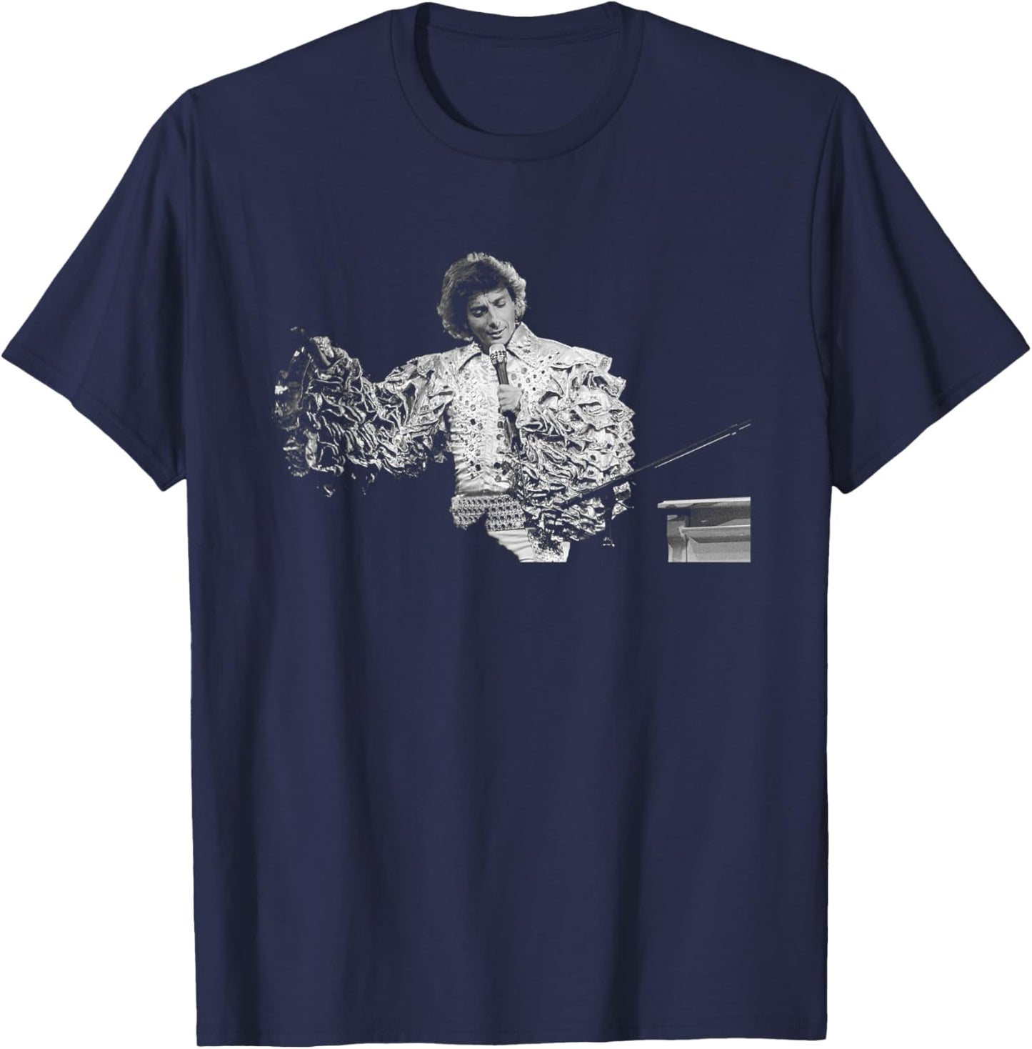 Barry Manilow If I Should Love Again Era 1981 T-Shirt - T-Shirt | Navy