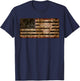 Censored Documents American Flag | United States of America T-Shirt - T-Shirt | Navy