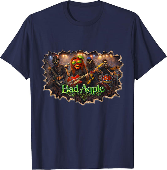 Bad Aqple Band T-Shirt - T-Shirt | Navy