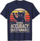 Hilarious Darts Player Bar League Cat Darts T-Shirt - T-Shirt | Navy