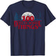 100 Days of School Things Retro Vintage School Funny Teacher T-Shirt - T-Shirt | Navy