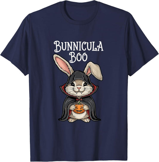 Bunnicula Boo Vampire Bunny Halloween Costume T-Shirt - T-Shirt | Navy