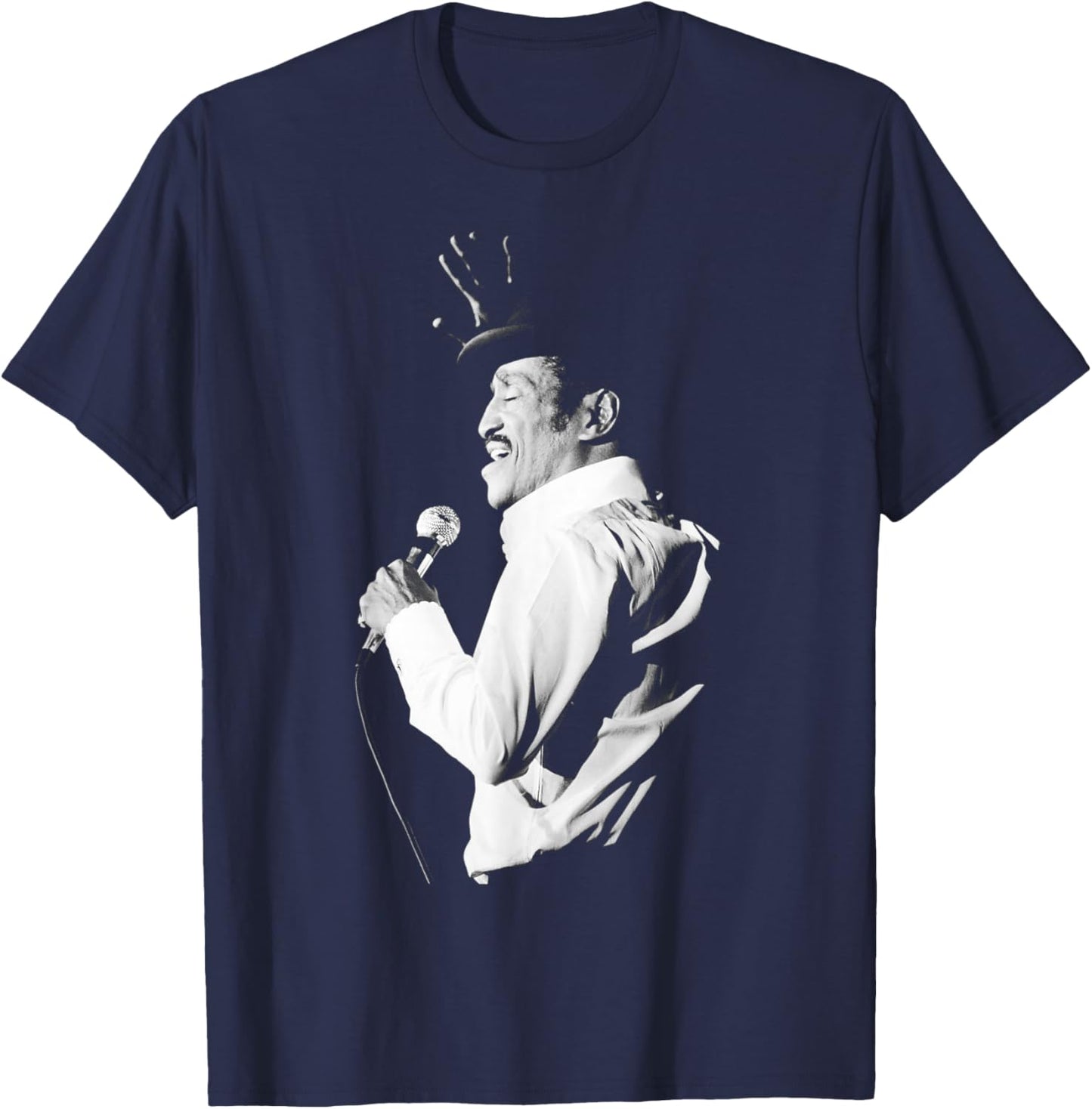 Sammy Davis Jr Mr Bojangles Rat Pack Singer Live 1982 T-Shirt - T-Shirt | Navy