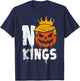 No Kings Halloween T-Shirt - T-Shirt | Navy