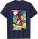 Marvel Comics Deadpool Vintage Book Art T-Shirt - T-Shirt | Navy