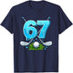 Awesome 67 Meme Golfing Gifts for Kids Teens Viral Meme 6 7 T-Shirt - T-Shirt | Navy