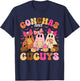 Cute Conchas and Cucuys Ghost Funny Mexican Halloween Ghost T-Shirt - T-Shirt | Navy