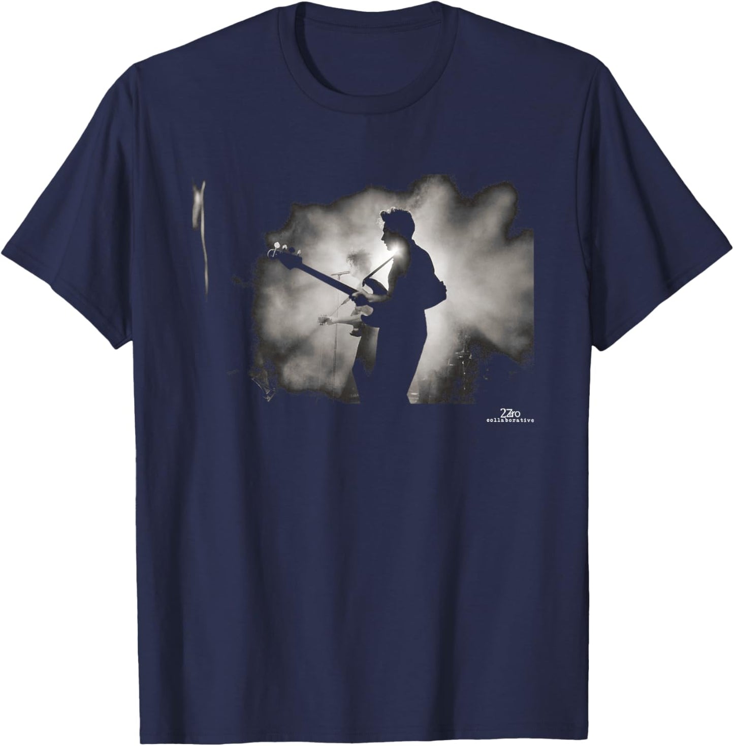 Echo & The Bunnymen Live Ocean Rain Tour by Phil Nicholls T-Shirt - T-Shirt | Navy