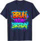 Bruh It's My Birthday Funny Birthday Boy Teen Gamer Meme T-Shirt - T-Shirt | Navy