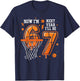 Basketball Birthday Trend Now I'm 6 Next Year I'll be 7 Kids T-Shirt - T-Shirt | Navy