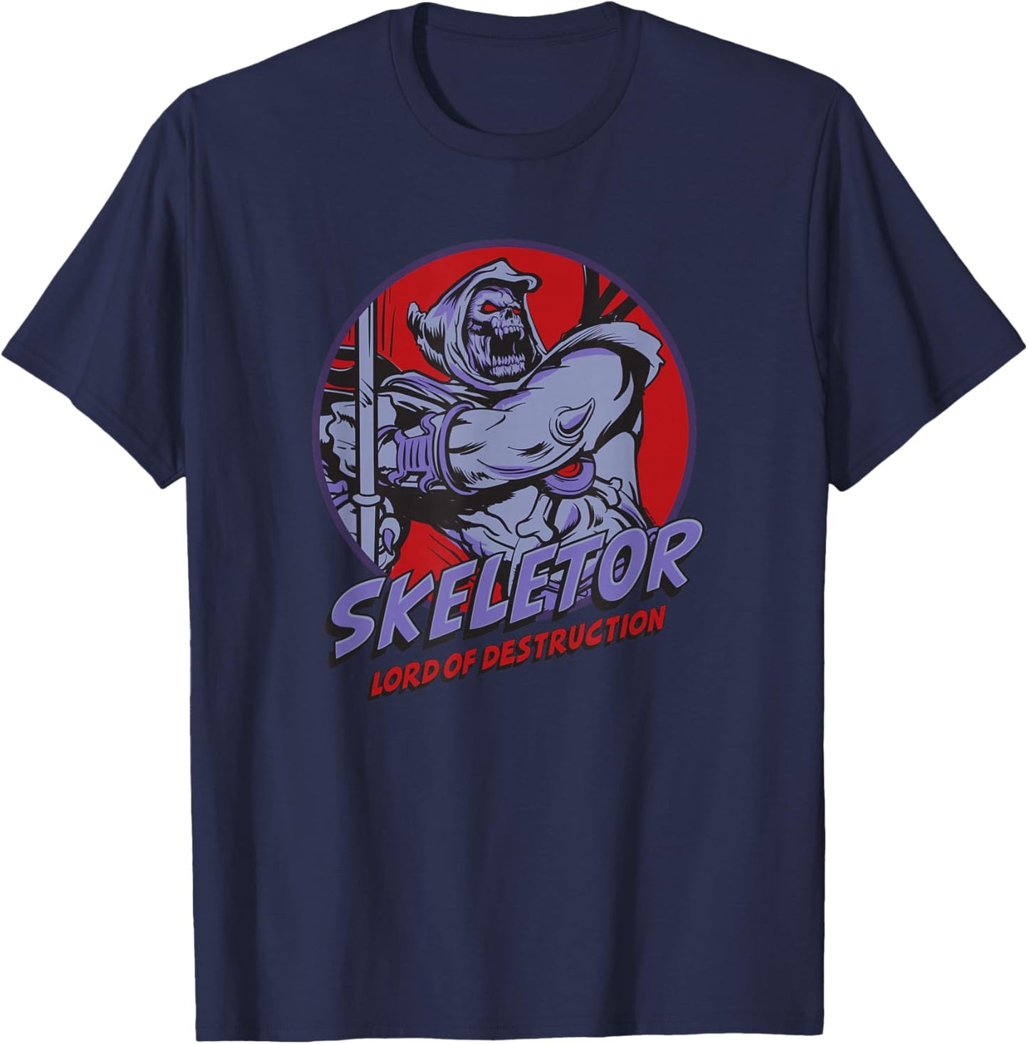 Masters of The Universe - Retro Skeletor T-Shirt - T-Shirt | Navy