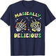 St Patricks Day Magically Delicious Skeleton Hands Women Men T-Shirt - T-Shirt | Navy