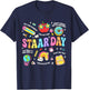 STAAR Day Test Teacher Student Positive Teacher School Squad T-Shirt - T-Shirt | Navy