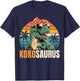 Koko Saurus KokoSaurus T Rex Dinosaur Funny Family Matching T-Shirt - T-Shirt | Navy