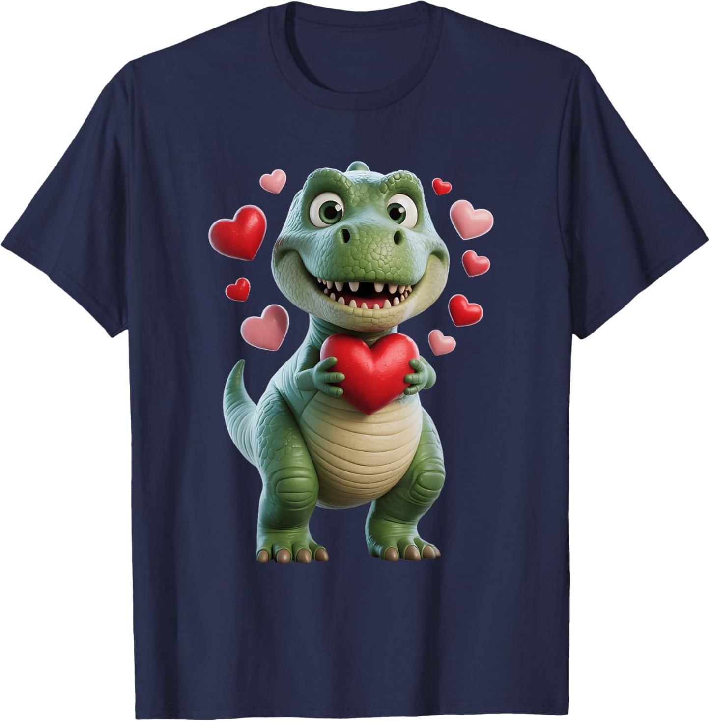 Red Heart T-Shirt - T-Shirt | Navy