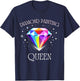 Diamond Painting Queen – Colorful Art Design for Craft T-Shirt - T-Shirt | Navy