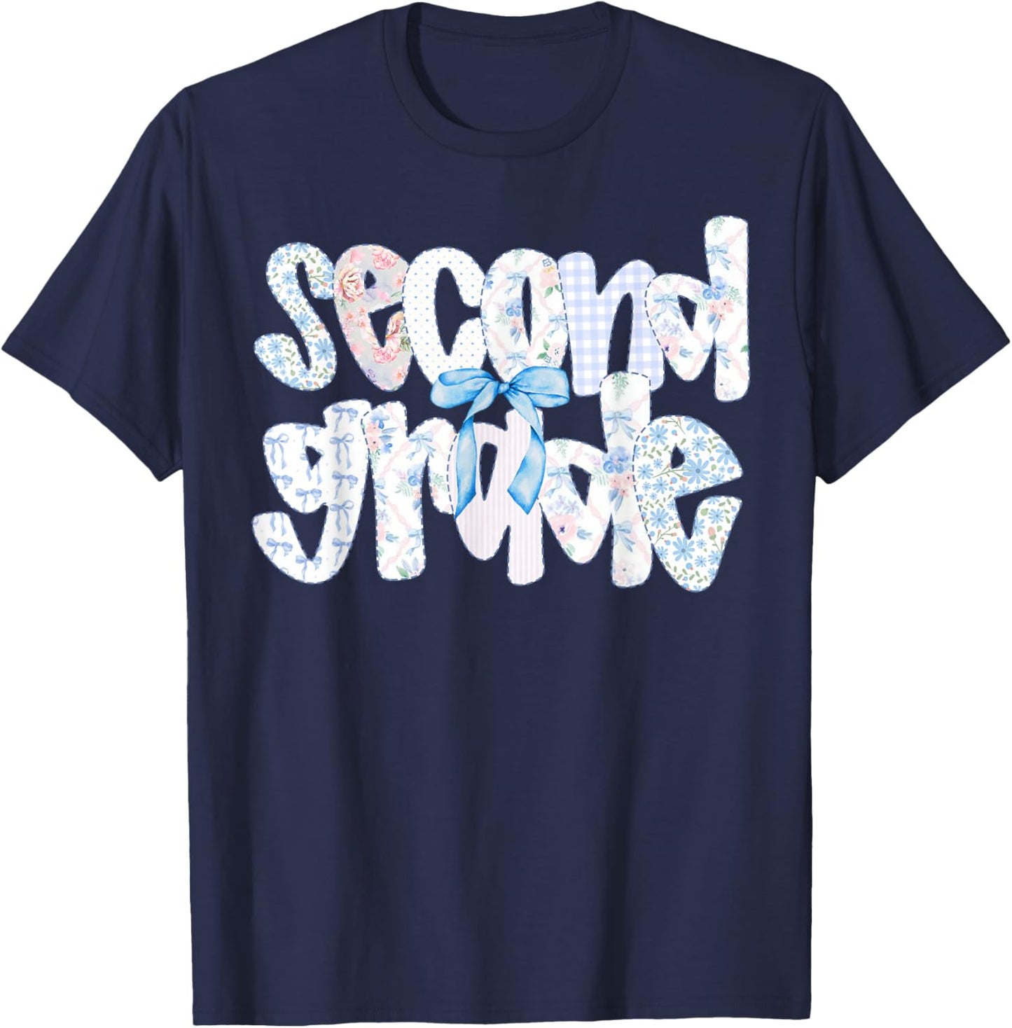 Bow T-Shirt - T-Shirt | Navy