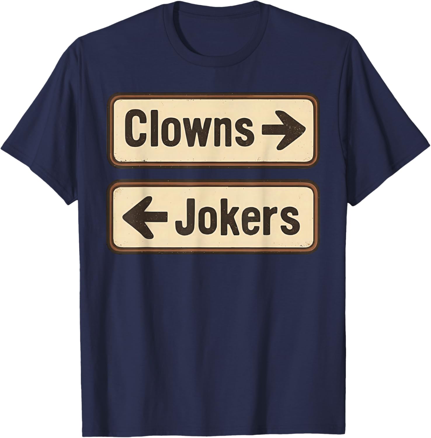 Clowns Jokers T-Shirt - T-Shirt | Navy