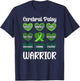 Cerebral Palsy Warrior Hearts CP Awareness Month T-Shirt - T-Shirt | Navy