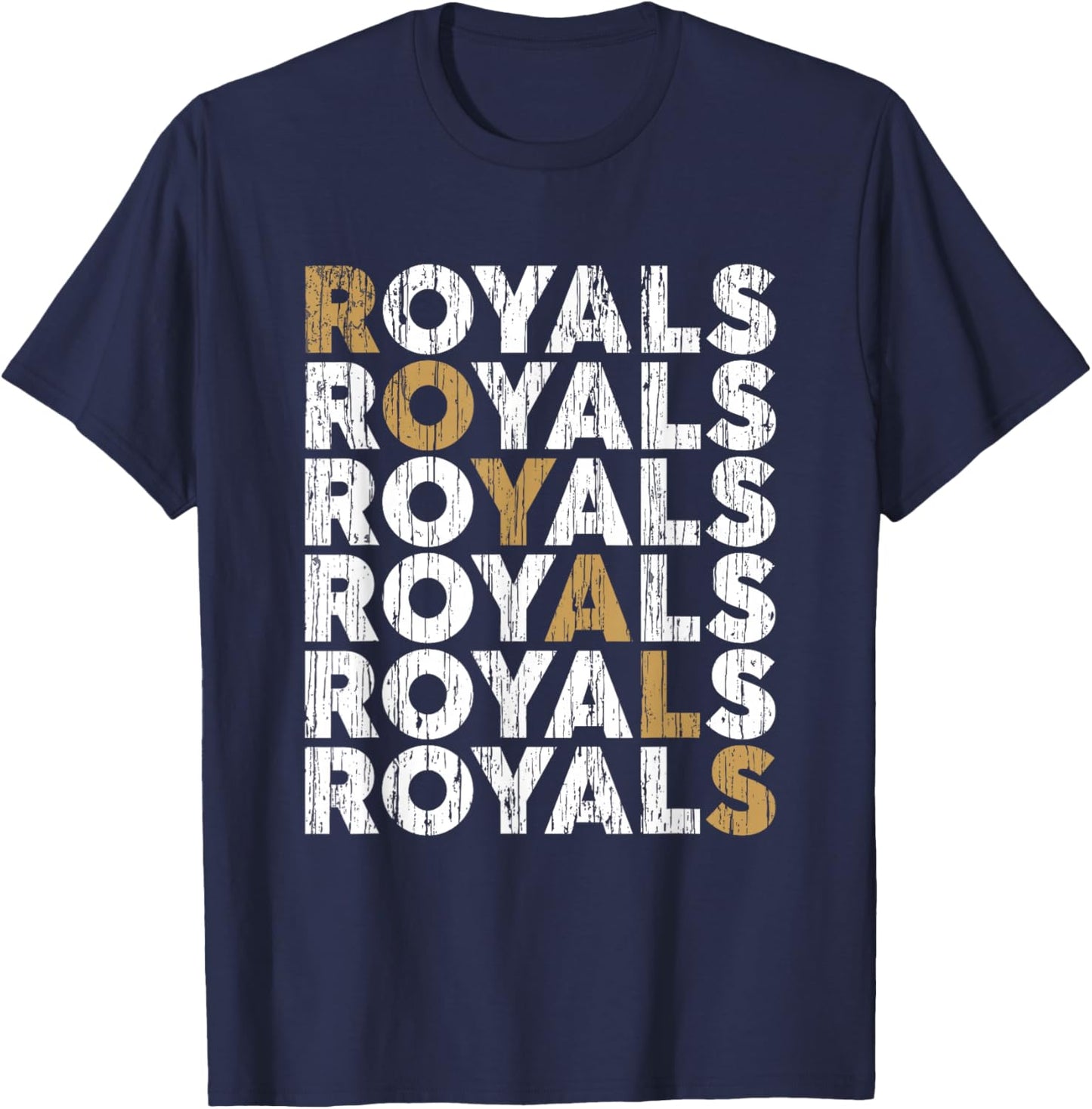 Royals Retro Gift Women Boys Girls Kids T-Shirt - T-Shirt | Navy